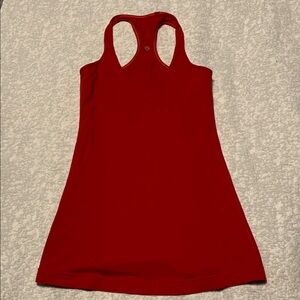 lululemon athletica Red Tank Top
